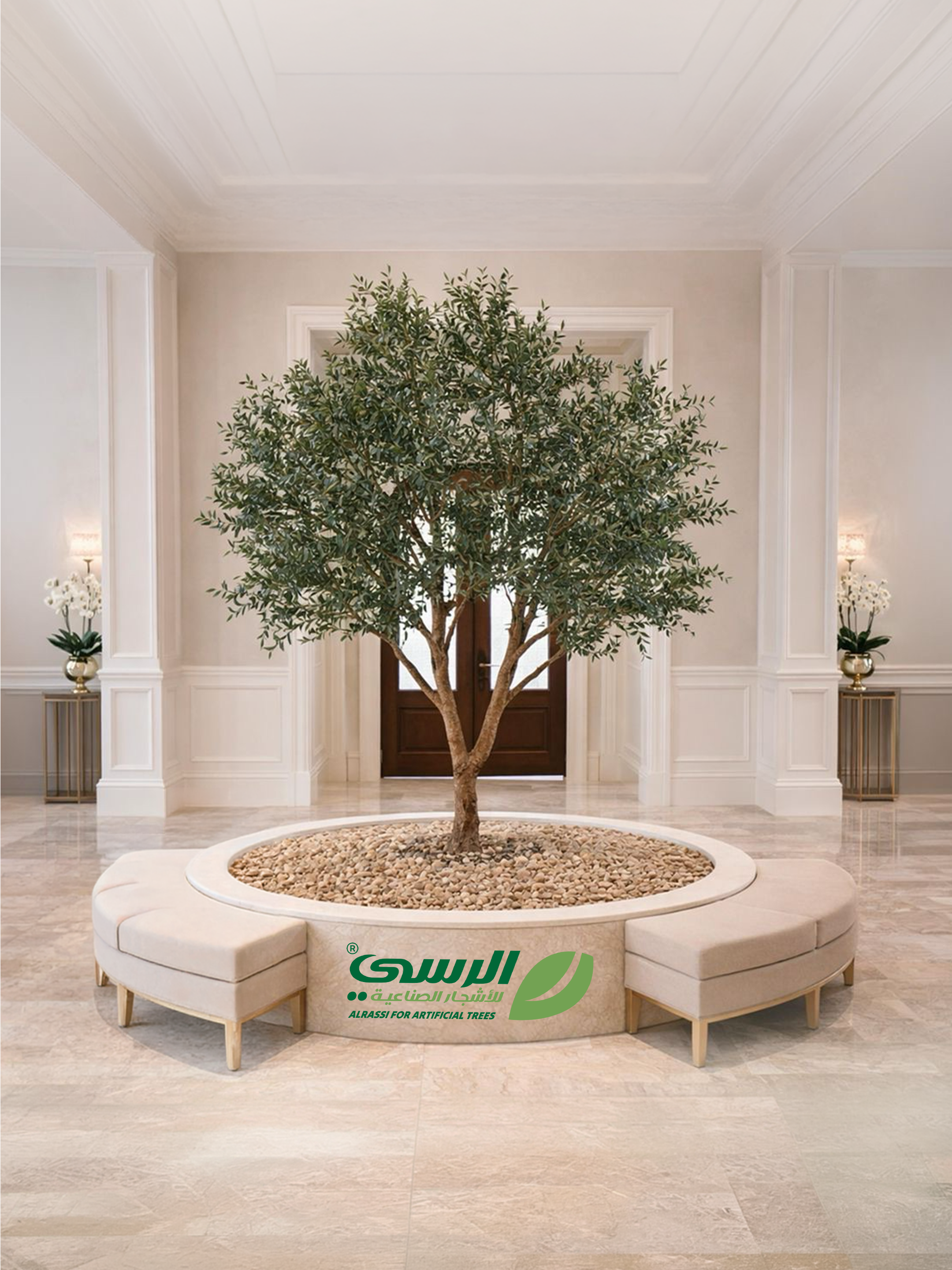 Alrassi Artificial Trees showroom